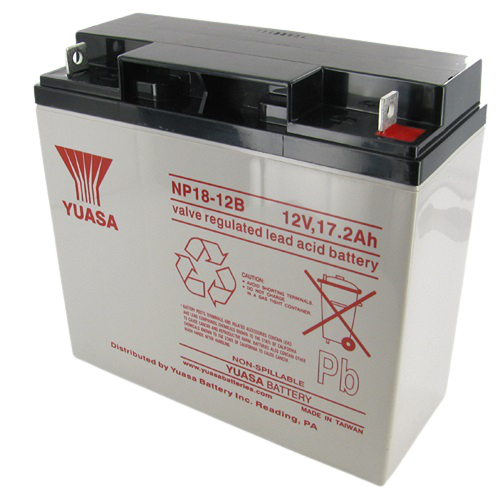 yuasa 12v 17ah sealed lead acid battery