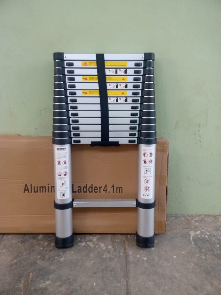 4.1 M Telescopic Aluminium Ladder
