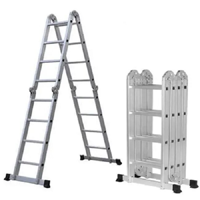 4by4 multipurpose aluminum ladder