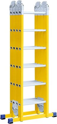 4by6 24ft multipurpose fiberglass ladder