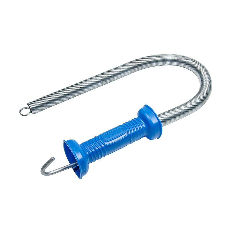 gate handle with spring
