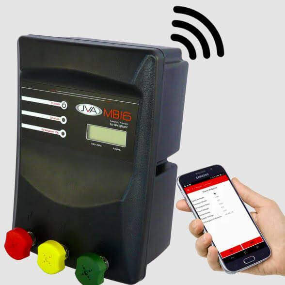 JVA MB16 WIFI Enabled Electric Fence Energizer