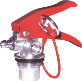 dry powder fire extinguisher head valve